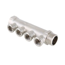 Коллектор VALTEC, 1"х2 вых. 1/2" вн.