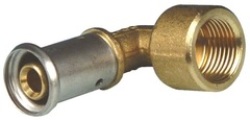 Угольник пресс 32 х 1" ВР Henco