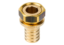 STOUT Переходник с накидной гайкой 16xG 3/4" для труб из сш. п/э аксиальный