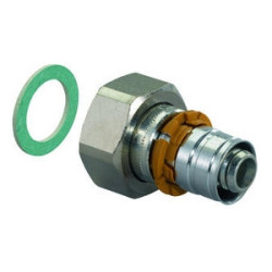 UPONOR S-PRESS ШТУЦЕР С НАКИДНОЙ ГАЙКОЙ ЛАТУННЫЙ 16-G1/2"