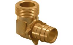 UPONOR Q&E Угольник латунь HP 25x3/4