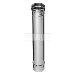 Дымоход Ferrum 0,5 м (430/0,5 мм) Ø220