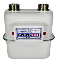 Счетчик газа СГД G-4 левый (г.Орел) 2026 г