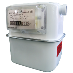 Счетчик газа бытовой CГБ-G-4-1 Сигнал правый (горизонтальный G33х1,5) 2026г 65