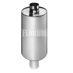 Бак Ferrum "Комфорт" (AISI 201/1.0) круглый на трубе (72 л.  Ø 115)